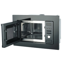 SMAD Built-in Microwave Oven with Grill 20L 800W - Stainless Steel Finish