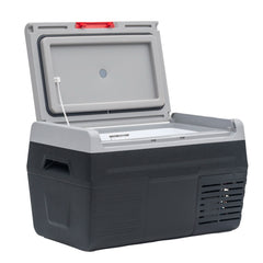 Smad 20L Portable Fridge Freezer - 55W, -20°C to 20°C, Ideal for Trucks, RVs, Boats, and Travel, 12/24V DC Compressor